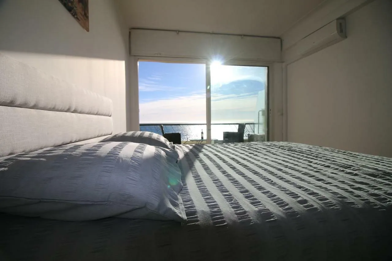 Promenade Des Anglais Vue Mer Νίκαια Γαλλία